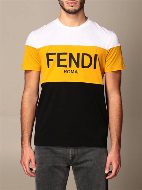 fendi t shirt uomo ebay|fendi superboy t shirt.